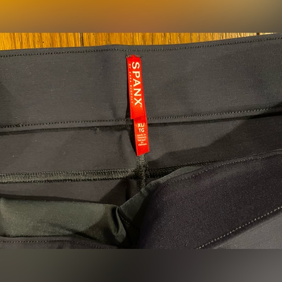 EUC SPANX Navy Slim Ankle length pant, size XL - Picture 2 of 5